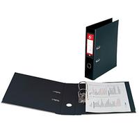 5 Star Lever Arch File PVC Spine 70mm Foolscap Black [Pack of 10]