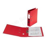 5 Star Lever Arch File PVC Spine 70mm Foolscap Red [Pack of 10]