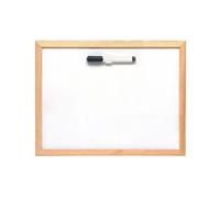 5 Star Lightweight Drywipe Board W400xH300mm Pine Frame+ Free finchley Refill Pen (1)