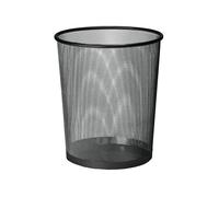 5 Star Lightweight Mesh Waste Bin Sturdy Scratch Resistant 20 Litre 305x345mm Black 288013