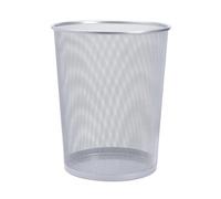 5 Star Lightweight Mesh Waste Bin Sturdy Scratch Resistant 20 Litre 305x345mm Silver 288021