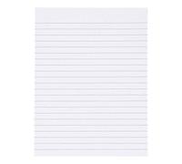 5 Star Memo Pad Headbound Ruled 160 Pages 60gsm 150x200mm White (Pack of 10) 505356
