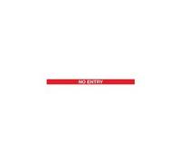 5 Star Magnetic Back/End Barrier Black No Entry Red/White 10.6m