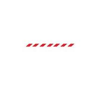 5 Star Magnetic Back/End Barrier Yellow with Red/White Chevron 10.6m