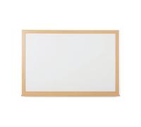 5 Star Magnetic Drywipe Whiteboard Wood Frame 600x900mm FS669106