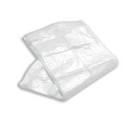 5 Star Medium/Heavy Duty Swing Bin Liners 40L White (Pack of 100) 47795