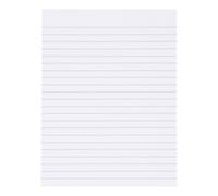 5 Star Value Memo Pad Headbound 60gsm Ruled 160pp 150x200mm White Paper [Pack of 10]
