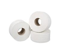 5 Star Mini Jumbo Toilet Rolls 1-Ply 250mmx200m (Pack of 12)