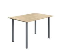 5 Star Modara Rectangular Meeting Table 1200x800x730mm Oak KF800258