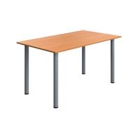 5 Star Modara Rectangular Meeting Table 1400x800x730mm Beech KF800236