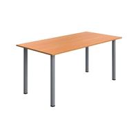 5 Star Modara Rectangular Meeting Table 1600x800x730mm Beech KF800237