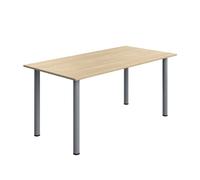 5 Star Modara Rectangular Meeting Table 1600x800x730mm Oak KF800260