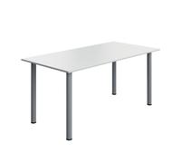 5 Star Modara Rectangular Meeting Table 1600x800x730mm White KF800283