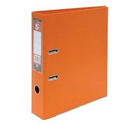 5 Star Office 138911 A4 Plastic Lever Arch File - Orange (Pack of 10)