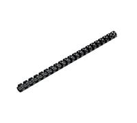 5 Star Office Binding Combs Plastic 21 Ring 125 Sheets A4 16mm Black [Pack 100] +Free finchley Refill Pen (1)