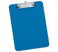 5 Star Office Clipboard Solid Plastic Durable with Rounded Corners A4 Blue