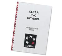 Five Star 5 Star PVC Clear Binding Covers 150 Mic (Pack-100)