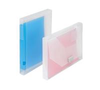 5 Star Office Document Box Polypropylene 30mm Capacity 250 Sheets Clear 936828