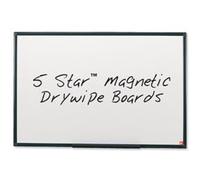 5 Star Magnetic Drywipe Board Steel Trim with Fixing Kit/Pen Tray 900x600mm