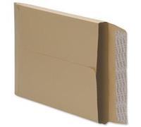 5 Star Office Envelopes Gusset 25mm Peel and Seal [Pack 125] - 906527