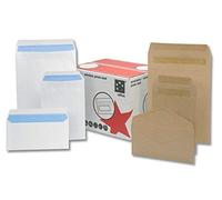 5 Star Office Envelopes Heavyweight Pocket Press Seal 115gsm Manilla C4 (Pack of 250)