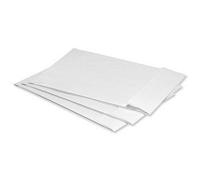5 Star Office Envelopes Peel and Seal Window Gusset 25mm 120gsm C4 324x229x25mm White [Pack of 125]