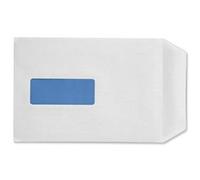 5 Star Office Envelopes PEFC Pocket Self Seal Window Pk 500 - M90017