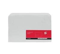 5 Star Office Envelopes Pocket Self Seal Window [Pack 500] - 940411