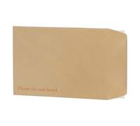 5 Star Office Envelopes Recycled Board Backed Hot Melt Peel & Seal C4 324x229mm 120gsm Manilla [Pack of 125]