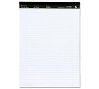 5 Star Office Executive Pad Perforated Top Feint Ruled White Pack 10