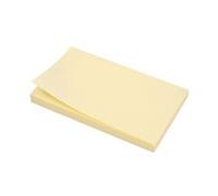 5 Star Office Extra Sticky Notes 90 Sheet Pad 76x127mm Yellow Pack 12