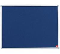 5 Star Office Felt Noticeboard Aluminium Trim 900x600mm Blue