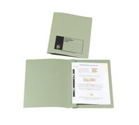 5 Star Office Flat File Recycled Manilla 285gsm 38mm Foolscap Green [Pack 50]
