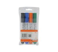 5 Star Office Flipchart Marker Bullet Tip Assorted Colours (Pack Of 4)
