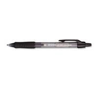 5 Star Gel Rollerball Pen GP110601 Retractable Medium 0.7mm Tip 0.4mm Line Black Pack of 12