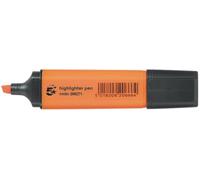 5 Star Office Highlighter Chisel Tip 1-5mm Line Orange (Pack of 12)