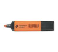 5 Star Office Highlighters Chisel Tip 1-5mm Line Orange [Pack 12]