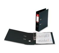 5 Star Office Premium Polypropylene Lever Arch File Foolscap Black (Pack of 10)