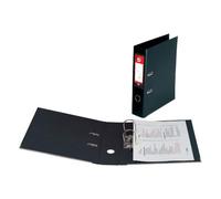 5 Star Office Lever Arch File Polypropylene Capacity 70mm A4 Black [Pack 10]