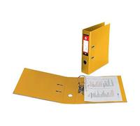 5 Star Office Lever Arch File Polypropylene Capacity 70mm A4 Yellow [Pack 10]