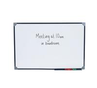5 Star Office Magnetic Drywipe Board Steel Trim With Fixing Kit