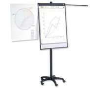 5 Star Office Mobile Executive Easel Magnetic Mobile on 5 Castors for