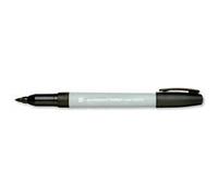 5 Star Permanent Marker Fine 0.8mm Line Black Ref K90-01 [Pack of 10]