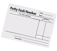 5 Star Office Petty Cash Pad 160 Pages 88x138mm [Pack 5]