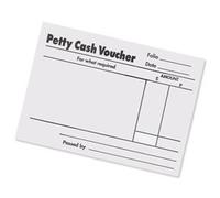 5 Star Office Petty Cash Pad 160 Pages 88x138mm [Pack 5] [Pack 5]