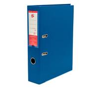 5 Star office Premium Polypropylene Lever Arch File A4 Royal Blue (Pack of 10)
