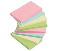 5 Star Re-Move Sticky Notes 76x127mm Assorted Pastel Pack of 12 912963