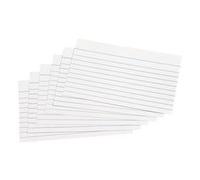 5 Star Office Record Cards Ruled Both Sides 5x3in 127x76mm [Pack 100]