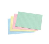 5 Star Record Cards Concord 39421CC Smooth 152x102 mm Assorted - Pack of 100
