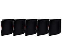 2O-RING Binder A4 PP Black PK10